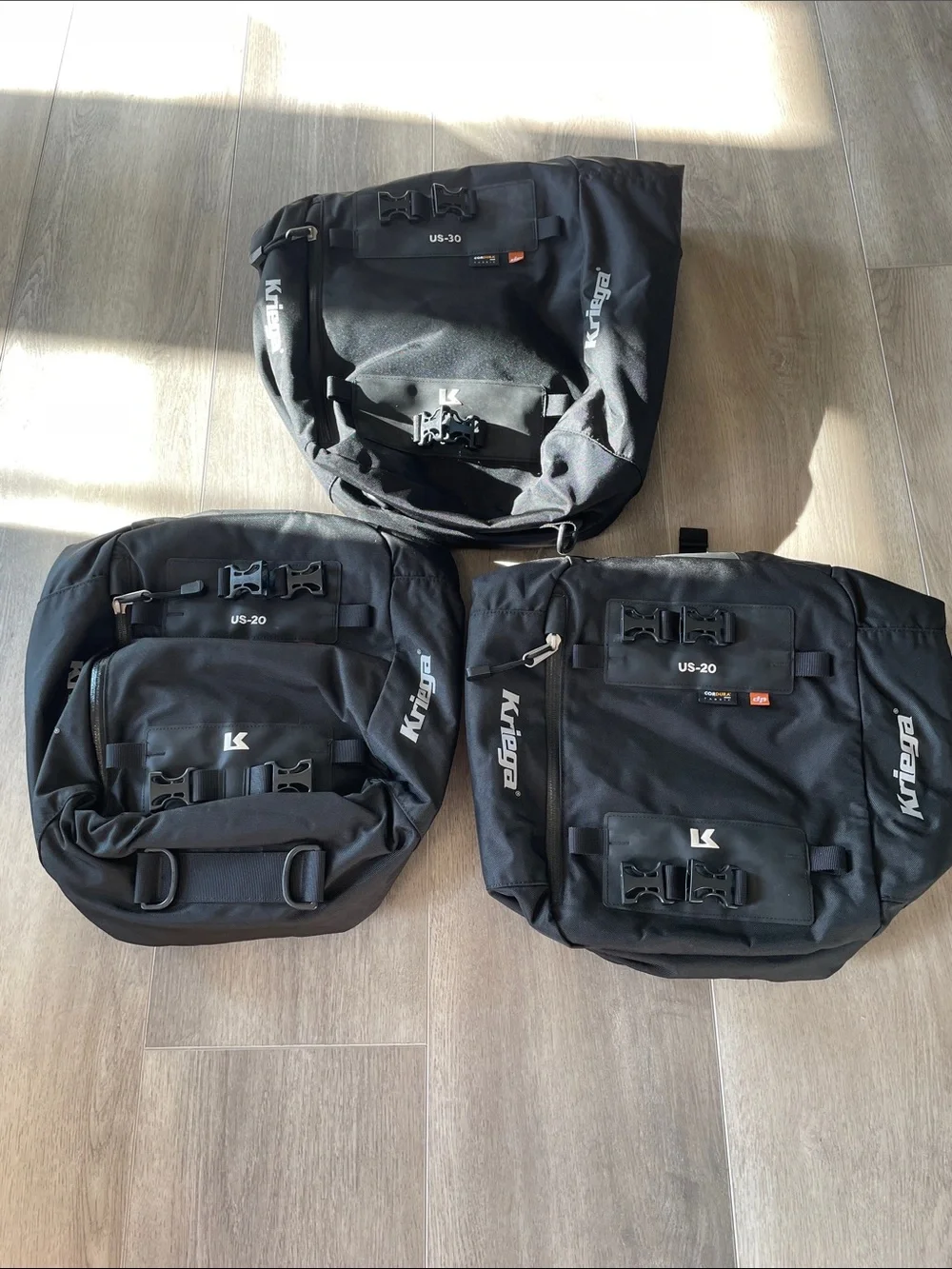 Kriega US-Two 20 Drypack's, One 30 liter - Picture 1 of 7
